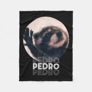 Manta Polar Pedro Racoon Danza Popular Meme de Internet Mapach