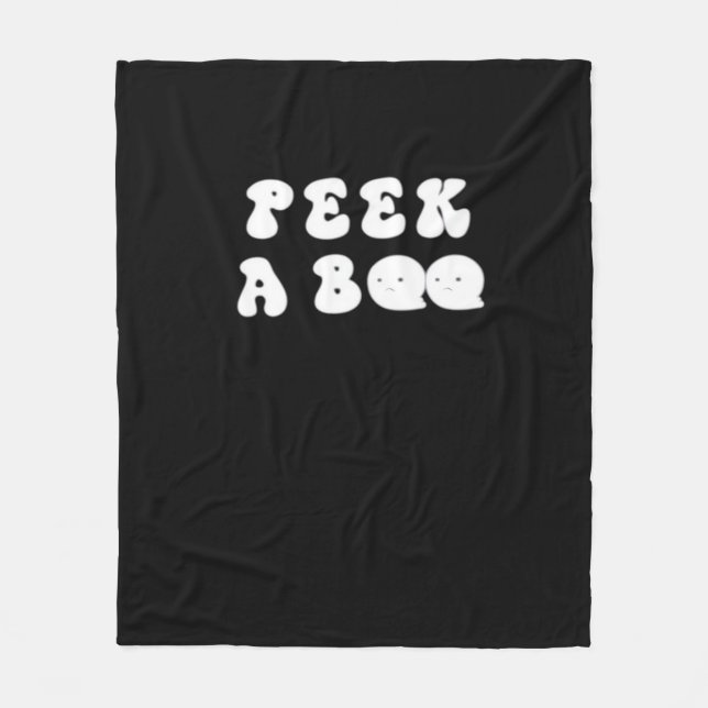 Manta Polar Peekaboo Spooky Slogan (Anverso)