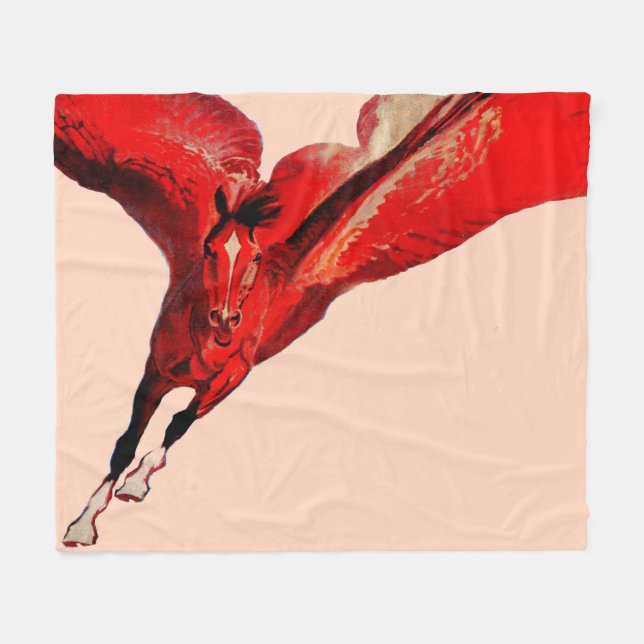 Manta Polar Pegasus, el caballo volador (Frente (Horizontal))