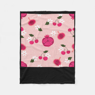 Manta Polar Pegatina de margarita con flores de cerezo rosa gr