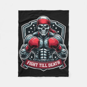 Manta Polar Pelea hasta la muerte Skeleton Boxer Hardcore Boxi