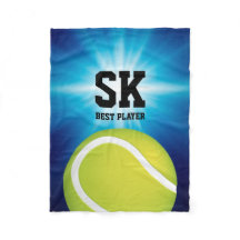 Pelota de tenis verde personalizada de las