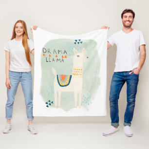 Manta Polar Pelotón de la llama - llama del drama