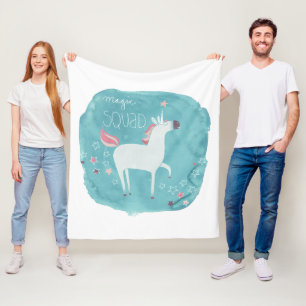 Manta Polar Pelotón mágico del unicornio