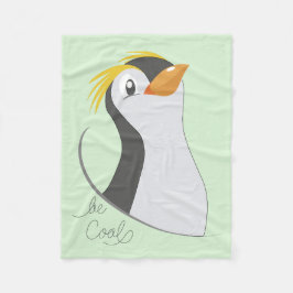 Manta Polar Penguin-Be Guay Fleece Blanket