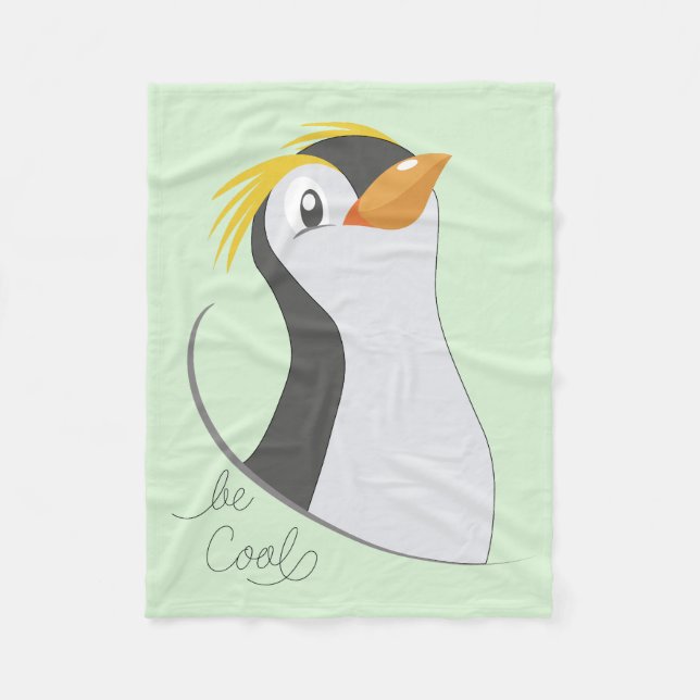 Manta Polar Penguin-Be Guay Fleece Blanket (Anverso)
