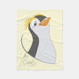 Manta Polar Penguin-Be Guay Fleece Blanket