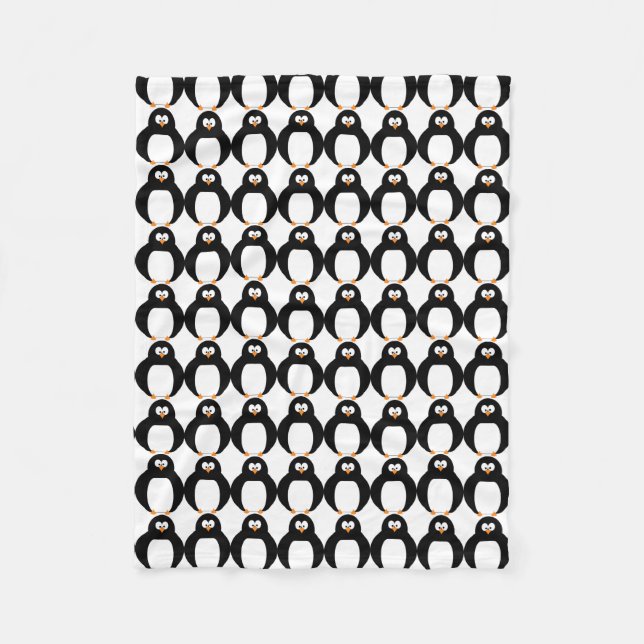 Manta Polar Penguin Fleece Blanket (Anverso)