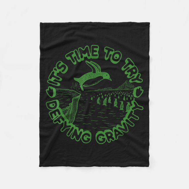 Manta Polar Penguin It's Time To Try Defying Gravity  (Anverso)