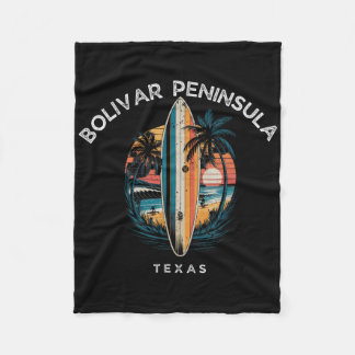 Manta Polar Península Bolivar Texas Hombres Mujeres Surfeando 