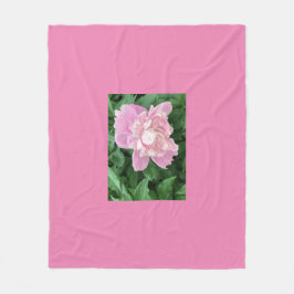 Manta Polar Peony Fleece Blanket