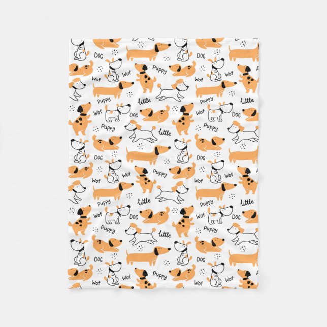 Manta Polar Pequeño cachorro (Anverso)