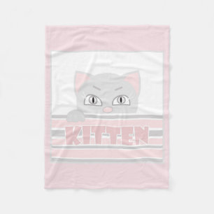 Manta Polar Pequeño gatito