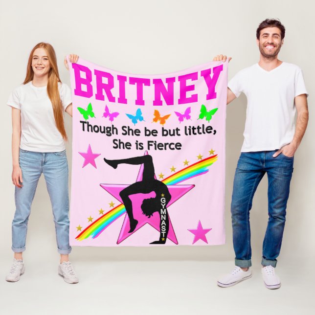 MANTA POLAR PEQUEÑO GIMNASIO DE FIERZA PERSONALIZADO FLEECE BL (In situ)