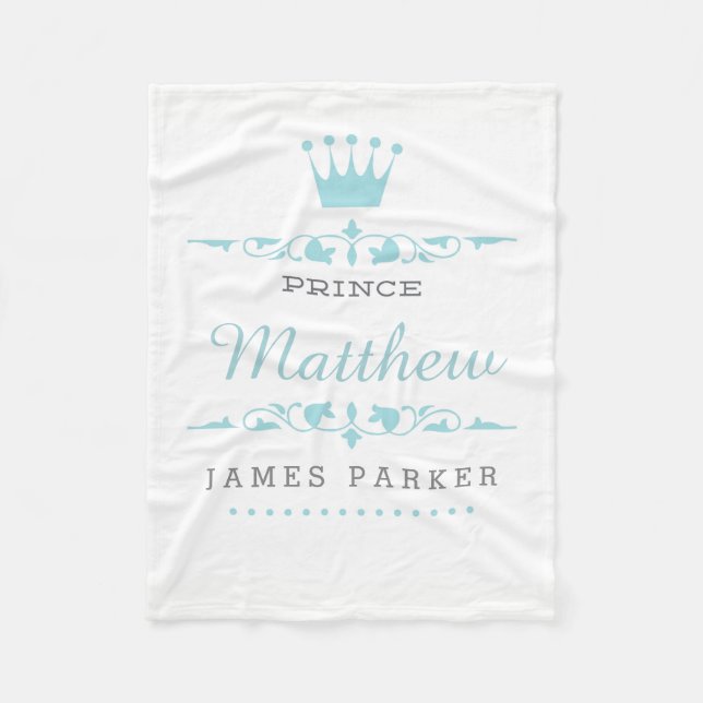 Manta Polar Pequeño príncipe Fleece Blanket (Anverso)