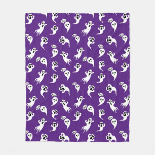 Manta Polar Pequeños fantasmas caros Halloween