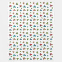 Pequeños Tractores: Funda de la flota, blanco