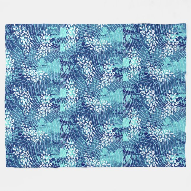 Manta Polar Per Aspera Azure Blanket (Frente (Horizontal))