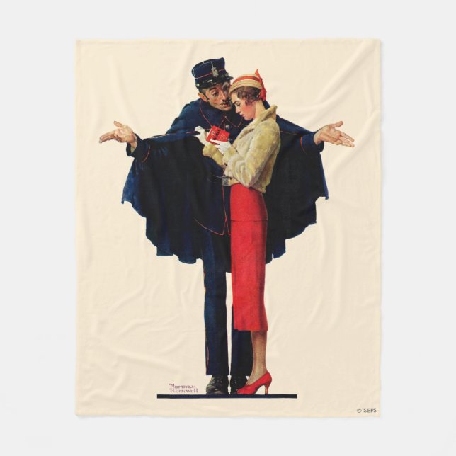 Manta Polar Perdido en París (Anverso)