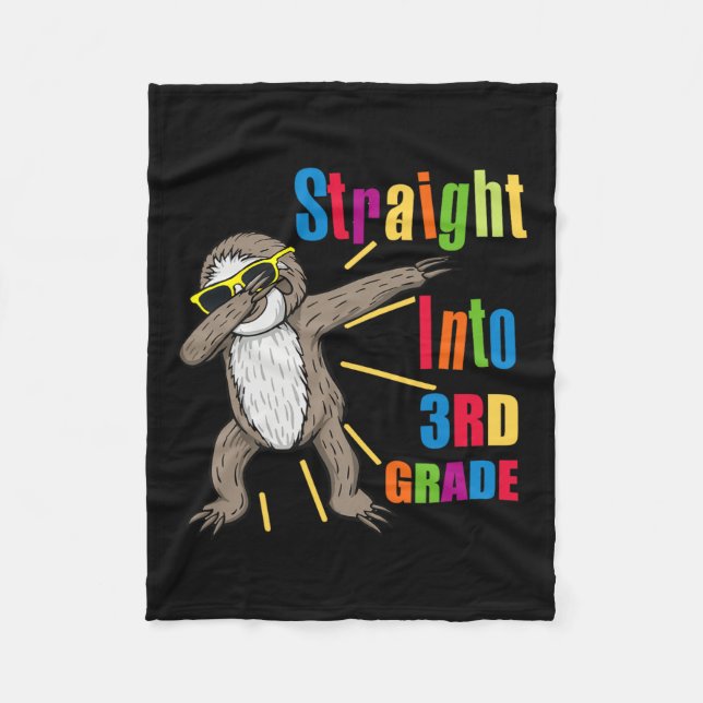 Manta Polar Perezoso haciendo Dabbing directo al tercer grado  (Anverso)