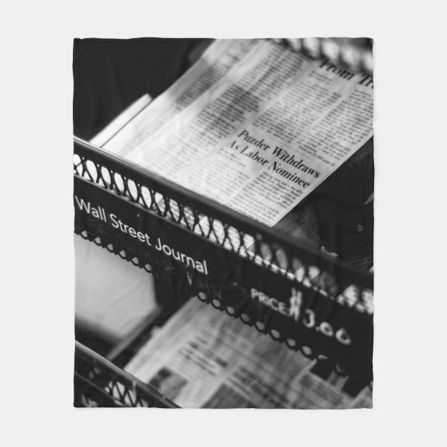 MANTA POLAR PERIÓDICOS EN WALL STREET JOURNAL RACK (Anverso)