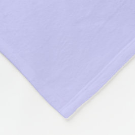 Manta Polar Periwinkle Fleece Blanket