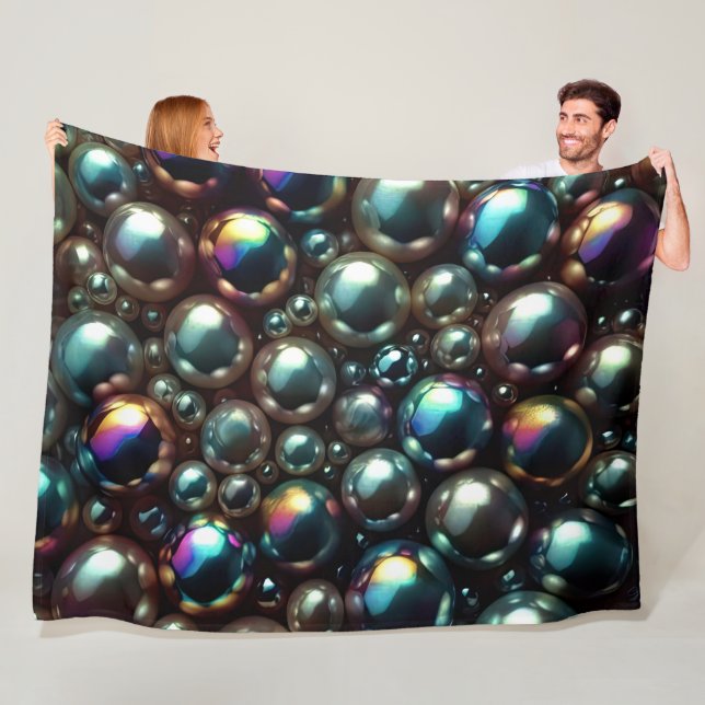 Manta Polar Perlas negras (In situ)