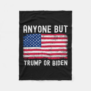 Manta Polar Pero Biden O Trump 2024 Anti Biden Y amp; Trump El