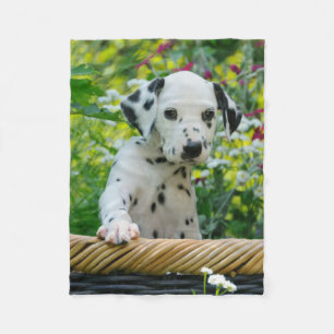 Manta Polar Perrito dálmata lindo del perro, cómodo