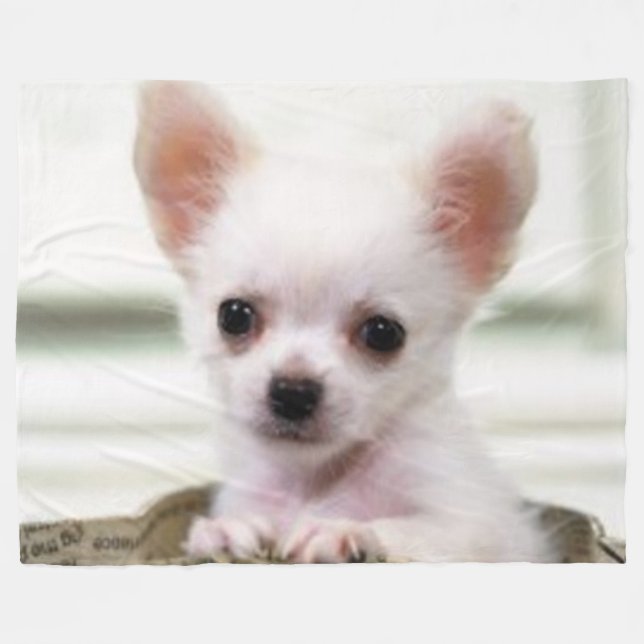 MANTA POLAR PERRITO DE LA CHIHUAHUA (Frente (Horizontal))