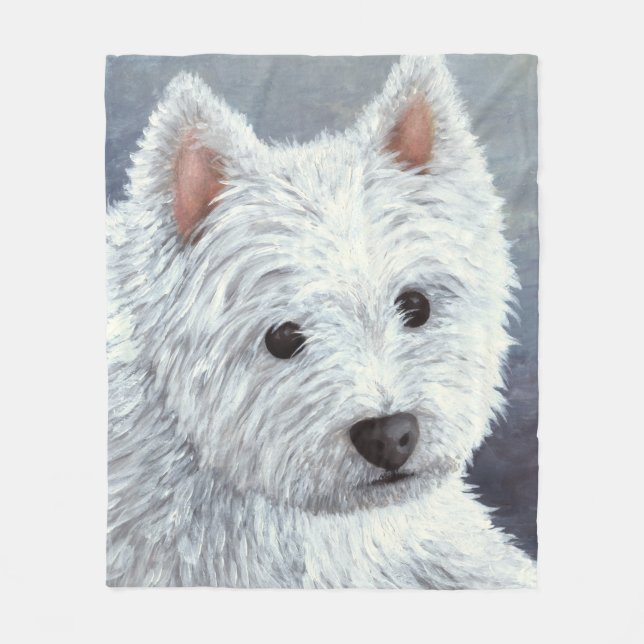 Manta Polar Perro 137 Westie (Anverso)