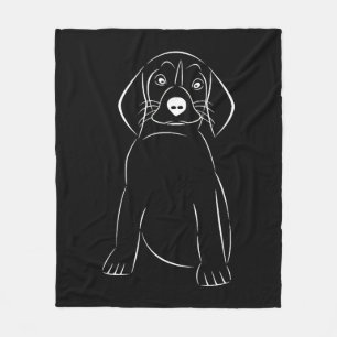 Manta Polar perro adorable