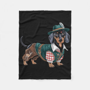 Manta Polar Perro alemán Dachshund Bavarian Weiner Sausage _3