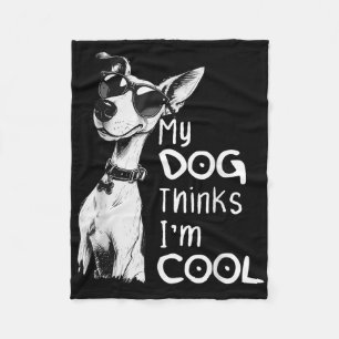 Manta Polar Perro Amante De Mi Perro Creo Que Soy Guay, Gracio