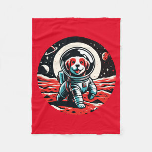 Manta Polar Perro astronauta - Aventura espacial cósmica canin