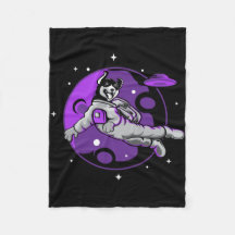 Perro Astronauta Vuela En El Espacio
