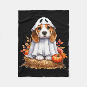 Manta Polar Perro Beagle De Halloween Con Perros De Dueño De P
