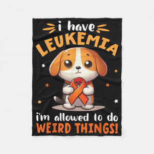 Manta Polar Perro Beagle Tengo Leucemia Me Permiten Hacer Cosa
