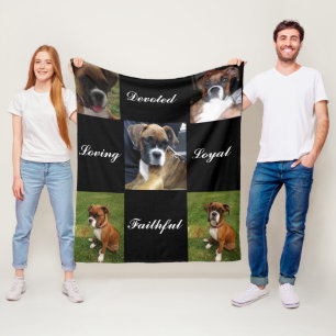 Manta Polar PERRO BOXER DEVOTO  felpa