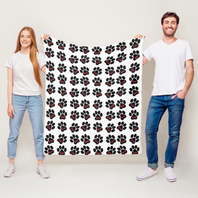 Manta Polar Perro con amor (In situ)