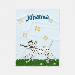 Manta Polar Perro Dalmaciano saliente