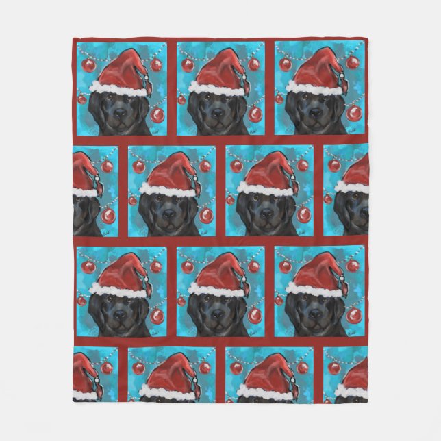 Manta Polar Perro de Terranova (Anverso)