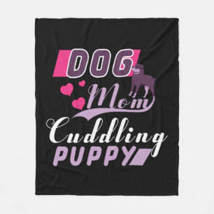 Manta Polar Perro Mamá Cachorro Cachorro