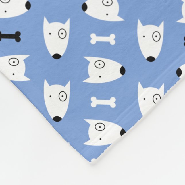 Manta Polar Perros (Esquina)