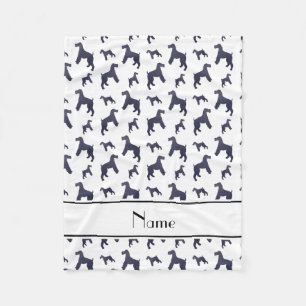 Manta Polar Perros blancos conocidos personalizados de Terrier