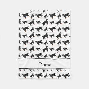 Manta Polar Perros blancos conocidos personalizados del