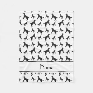 Manta Polar Perros blancos conocidos personalizados del