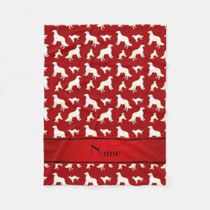 Manta Polar Perros rojos conocidos personalizados de Kuvasz
