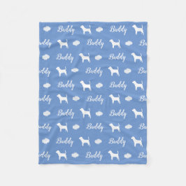 Manta Polar Personalisierte Decke für Beagle Freunde