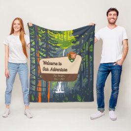 Manta Polar Personaliza la aventura de camping familiar en Mar